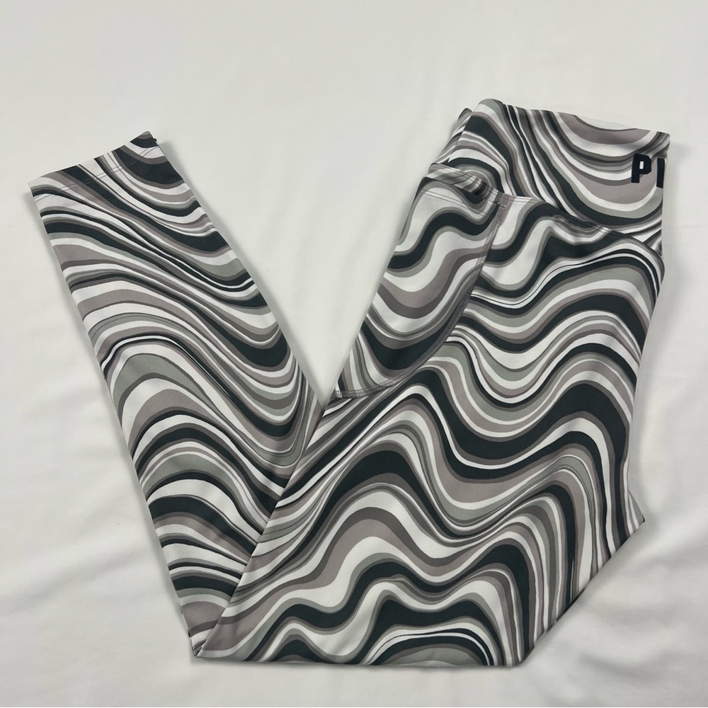 EUC-PINK Active VS Leggings, Size: Large
